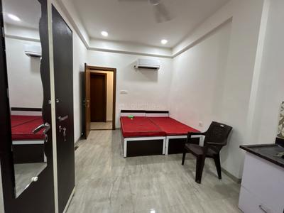 Hall Image of 230 Sq.ft 1 RK Builder Floor for rent in Mahalakshmi Nagar Indore for Rs. 11000