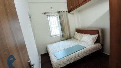 Bedroom Image of 700 Sq.ft 1 BHK Builder Floor for rent in Mahadevapura Bengaluru for Rs. 27600