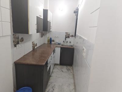 Kitchen Image of 668 Sq.ft 2 BHK Builder Floor for rent in Ranjeet Nagar New Delhi for Rs. 21000