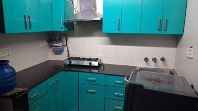 Kitchen Image of 700 Sq.ft 2 BHK Builder Floor for rent in DDA Flats Sarita Vihar, Sarita Vihar New Delhi for Rs. 35000
