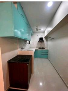 Kitchen Image of 1400 Sq.ft 3 BHK Apartment / Flat for rent in Gera World Of Joy, Upper Kharadi Pune for Rs. 50000