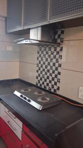 Kitchen Image of 1000 Sq.ft 3 BHK Apartment / Flat for rent in Green City, Bhesan Surat for Rs. 30000