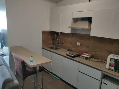 Kitchen Image of 506 Sq.ft 1 RK Apartment / Flat for sale in Nimbus The Golden Palms, Sector 168 Noida for Rs. 6500000