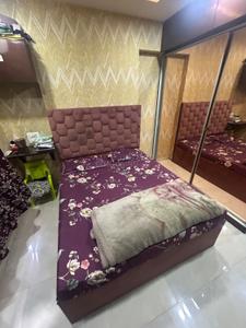 Bedroom Image of 700 Sq.ft 2 BHK Apartment / Flat for rent in Neelyog Veydaanta, Ghatkopar West Mumbai for Rs. 68000