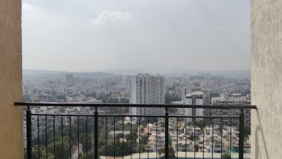 Balcony Image of 1120 Sq.ft 2 BHK Apartment / Flat for rent in Amit Astonia Royale Phase II K And L Building, Ambegaon Budruk Pune for Rs. 25000