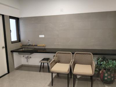 Kitchen Image of 1416 Sq.ft 3 BHK Apartment / Flat for sale in Swati Florence, South Bopal Ahmedabad for Rs. 9000000