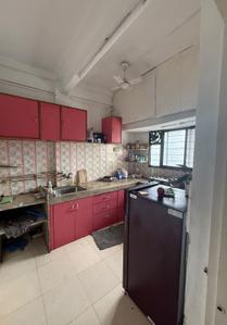 Kitchen Image of 800 Sq.ft 2 BHK Apartment / Flat for rent in Shanti Rakshak, Yerawada Pune for Rs. 30000