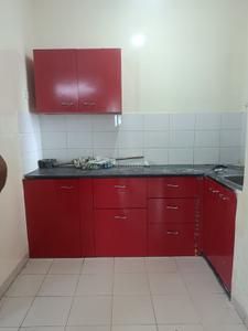 Kitchen Image of 680 Sq.ft 2 BHK Apartment / Flat for rent in Shapoorji Pallonji Shukhobrishti, New Town Kolkata for Rs. 16200