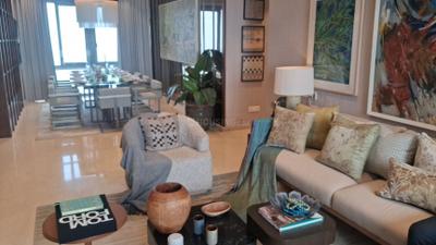 Living Room Image of 700 Sq.ft 2 BHK Apartment / Flat for sale in Piramal Aranya, Byculla Mumbai for Rs. 30000000