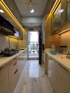 Kitchen Image of 630 Sq.ft 1 BHK Apartment / Flat for sale in Kalwa Thane for Rs. 10400000