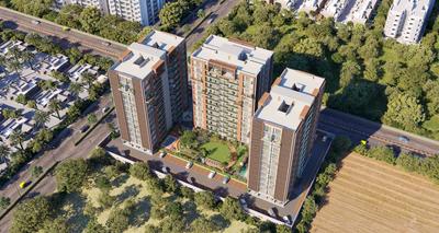 Image of 1705 Sq.ft 3 BHK Apartment / Flat for sale in Pal, Surat for Rs. 8241000