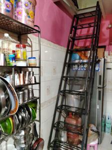 Kitchen Image of 225 Sq.ft 2 BHK Independent House for sale in Asalpha Mumbai for Rs. 5500000
