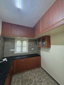Kitchen Image of 1150 Sq.ft 2 BHK Builder Floor for rent in Jakkur Bengaluru for Rs. 27000
