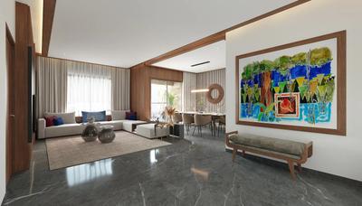 Bedroom Image of 3170 Sq.ft 4 BHK Apartment / Flat for sale in Indraprasth Shivanta, Ambli Ahmedabad for Rs. 26000000