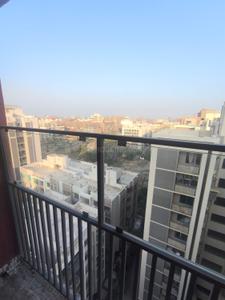 Balcony Image of 1200 Sq.ft 2 BHK Apartment / Flat for sale in Hrishikesh Kishor Park, Vaishno Devi Circle Ahmedabad for Rs. 5300000