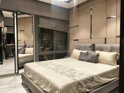 Bedroom Image of 1000 Sq.ft 2 BHK Apartment / Flat for sale in Rahul Downtown by Rahul Construction Co, Punawale Pune for Rs. 8725000