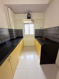 Kitchen Image of 600 Sq.ft 1 BHK Apartment / Flat for rent in Lodha Amara, Kolshet Thane for Rs. 28500