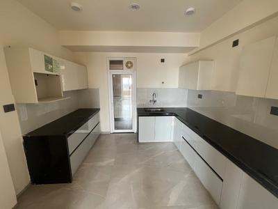 Kitchen Image of 2827 Sq.ft 4 BHK Apartment / Flat for rent in Felicity Irene Usha Tower, Manyawas Jaipur for Rs. 75000