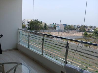 Balcony Image of 2500 Sq.ft 3 BHK Builder Floor for rent in Injambakkam Chennai for Rs. 60000
