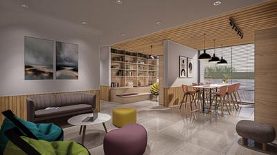Living Room Image of 2468 Sq.ft 4 BHK Apartment / Flat for sale in Sai Nisarg Sky Luxe, Chinchwad Pune for Rs. 24000000