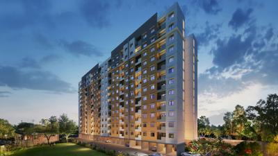 Image of 613 Sq.ft 1 BHK Apartment / Flat for sale in Lake Vista At Purva Windermere, Pallikaranai, Chennai for Rs. 5500001