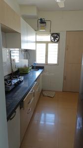 Kitchen Image of 453 Sq.ft 1 BHK Apartment / Flat for rent in Kavya Residency, Kasarvadavali Thane for Rs. 22500