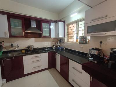 Kitchen Image of 1500 Sq.ft 3 BHK Apartment / Flat for sale in GK Golden City by G K Shelters, Parappana Agrahara Bengaluru for Rs. 12200000