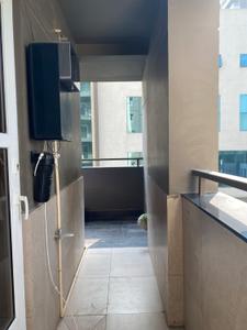 Balcony Image of 1600 Sq.ft 2.5 BHK Apartment / Flat for rent in Cybercity Marina Skies, Borabanda Hyderabad for Rs. 55000