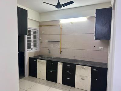 Kitchen Image of 1589 Sq.ft 3 BHK Apartment / Flat for rent in Radha Jaldeep Icon, Makarba Ahmedabad for Rs. 32000