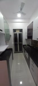 Kitchen Image of 550 Sq.ft 1 BHK Apartment / Flat for rent in Solitaire Heights, Malad West Mumbai for Rs. 40000