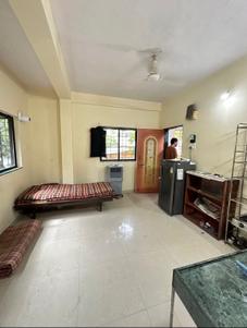 Hall Image of 320 Sq.ft 1 RK Apartment / Flat for rent in Kothrud Pune for Rs. 11000