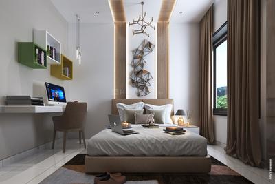 Bedroom Image of 1000 Sq.ft 2 BHK Apartment / Flat for sale in Optima Residency, Kondhwa Pune for Rs. 5300000