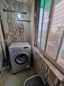 Balcony Image of 1200 Sq.ft 2 BHK Apartment / Flat for rent in  Urvashee Apartment, Rabale Navi Mumbai for Rs. 57000