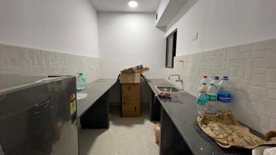 Kitchen Image of 840 Sq.ft 2 BHK Apartment / Flat for rent in DTC Southern Heights, Joka Kolkata for Rs. 19000