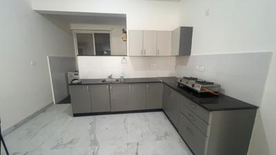 Kitchen Image of 1600 Sq.ft 3 BHK Apartment / Flat for rent in Axis Estrella Terraces, Hulimavu Bengaluru for Rs. 61000