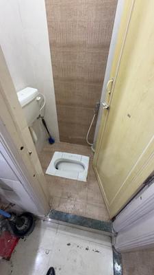 Bathroom Image of 600 Sq.ft 1 BHK Apartment / Flat for rent in Vijay Orovia, Hiranandani Estate Thane for Rs. 18000