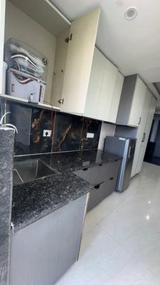 Kitchen Image of 400 Sq.ft 1 RK Independent House for rent in DLF Phase 3 Gurgaon for Rs. 25000