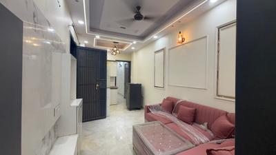 Living Room Image of 630 Sq.ft 2 BHK Builder Floor for rent in Dwarka Mor New Delhi for Rs. 23500