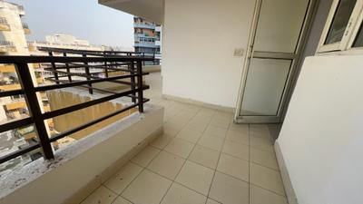 Balcony Image of 2190 Sq.ft 4 BHK Apartment / Flat for sale in  Foster Heights, Crossings Republik Ghaziabad for Rs. 12000000