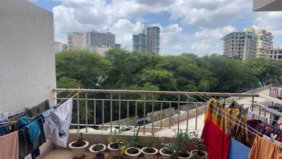 Balcony Image of 1050 Sq.ft 2 BHK Apartment / Flat for sale in Goel Ganga The Greater Ganga Panama, Pimple Nilakh Pune for Rs. 11500000
