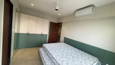 Bedroom Image of 1350 Sq.ft 3 BHK Apartment / Flat for rent in VJ Yashwin Nuovo Centro, Wakad Pune for Rs. 82000