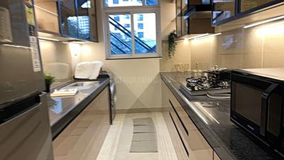 Kitchen Image of 629 Sq.ft 2 BHK Apartment / Flat for sale in Puravankara Purva Clermont Wing D, Chembur Mumbai for Rs. 27600000
