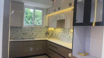 Kitchen Image of 1100 Sq.ft 2 BHK Apartment / Flat for sale in HRC Apartments, Indirapuram Ghaziabad for Rs. 12500000
