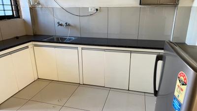 Kitchen Image of 1000 Sq.ft 2 BHK Apartment / Flat for rent in Shekhar Planet, Vijay Nagar Indore for Rs. 30000