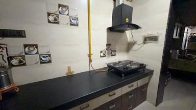 Kitchen Image of 2155 Sq.ft 3 BHK Duplex for sale in Swagat City, Adalaj Gandhinagar for Rs. 18300000