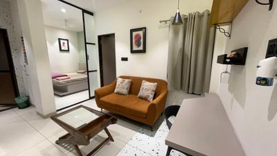 Living Room Image of 1500 Sq.ft 1 BHK Builder Floor for rent in Scheme No 54 Indore for Rs. 23000