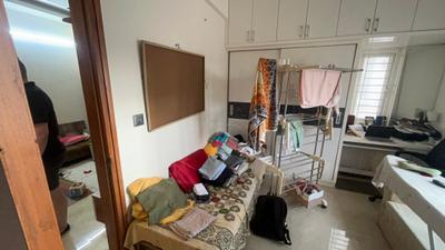Bedroom Image of 1150 Sq.ft 2 BHK Apartment / Flat for rent in Cooke Town Bengaluru for Rs. 50000