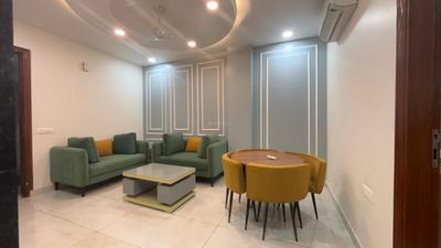 Living Room Image of 1000 Sq.ft 1 BHK Builder Floor for rent in Sushant Lok Phase 1 Gurgaon for Rs. 65000