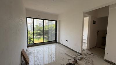Living Room Image of 600 Sq.ft 1 BHK Apartment / Flat for sale in Sai Aura, Ulwe Navi Mumbai for Rs. 4100000