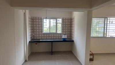 Kitchen Image of 600 Sq.ft 1 BHK Apartment / Flat for rent in Pimple Saudagar Pune for Rs. 17000